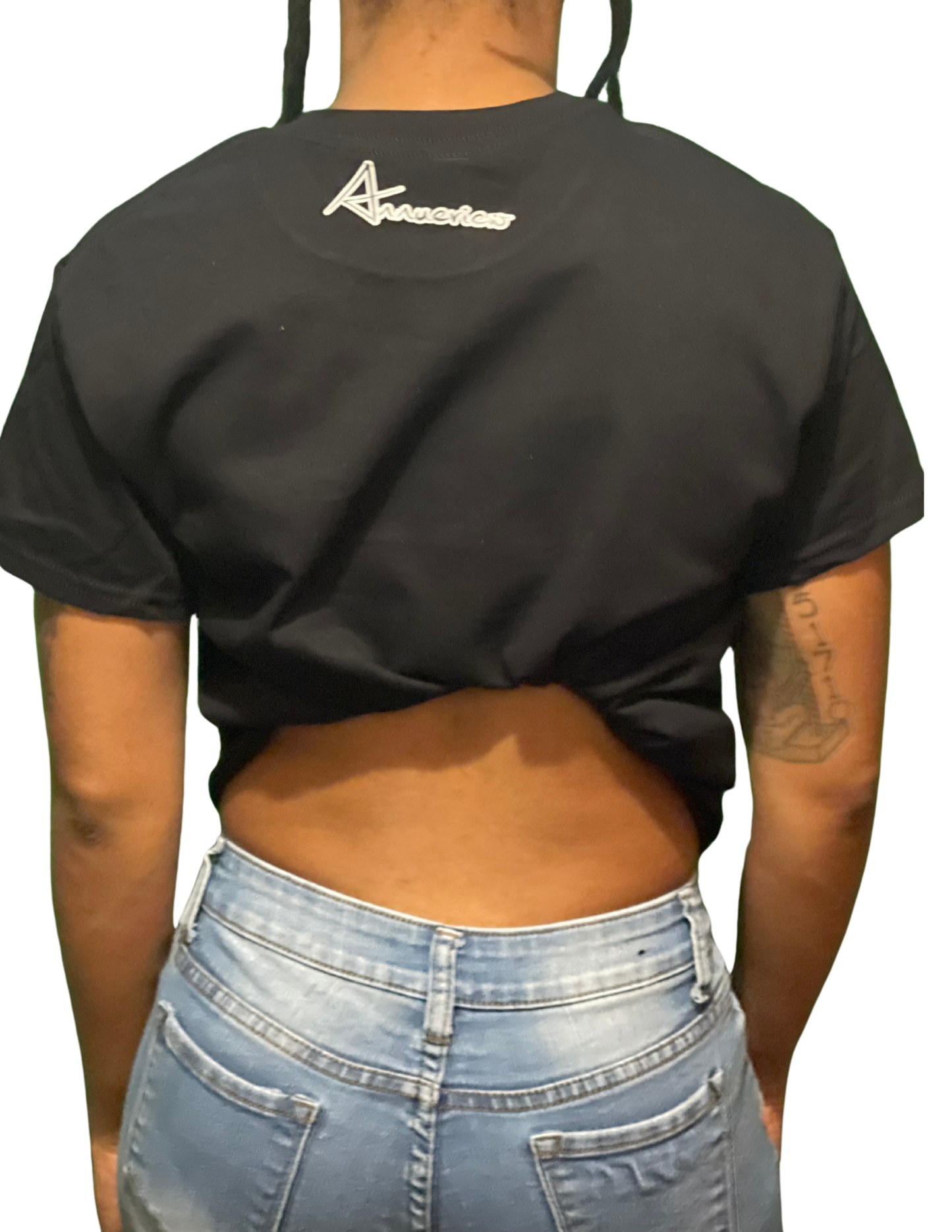 Short Sleeve Shirt with a Heart Holding up the Middle Finger up - The text "F Fake, Love" - Unisex Shirt